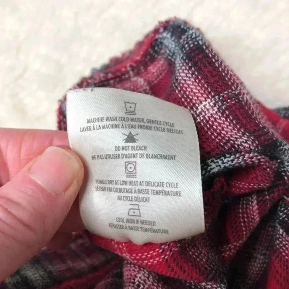 Denver Hayes Pajama Pants Red Plaid Size Medium - Picture 5 of 16